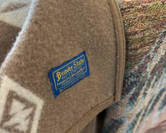 Beaver State Wool Blanket