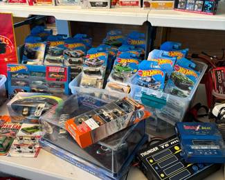 Hot Wheels and Matchbox Cars
