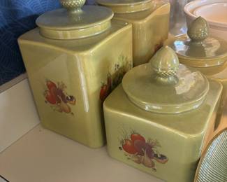 Vintage cantister set