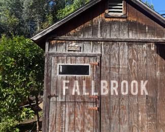 WELCOME TO FALLBROOK!