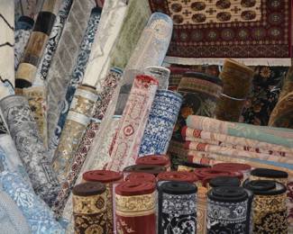 A packed display showcasing the depth of the collection