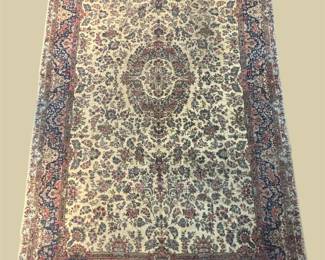 A well-proportioned rug with consistent pattern work