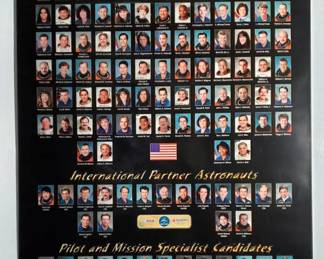 DW526 NASA 2002 Astronaut Corps Poster