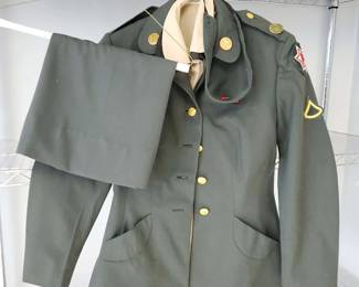 DW560 Womens Military Uniform Jacket, Shirt, Skirt