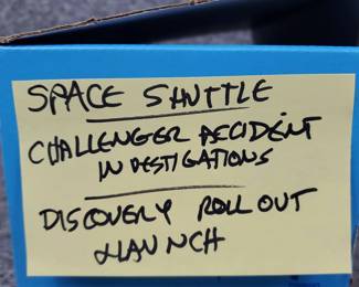 DW516 Space Shuttle Challenger Accident and Discovery Recordings