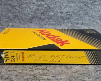 DW506 YF23 Black Widow II First Flight VHS Tape