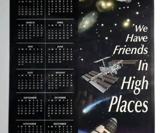 DW545 2004 Space Flight Awareness 2004 Calendar Print