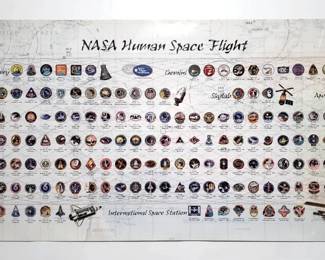 DW528 NASA Human Space Flight Poster