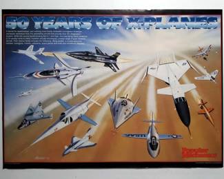 DW543 50 Years of XPlanes Poster
