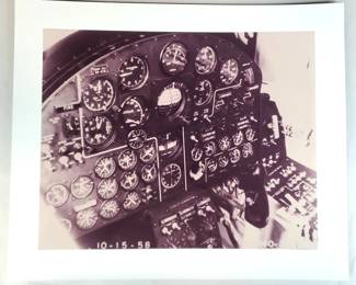 DW498 1958 Cockpit Control Panel