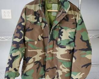 DW563 Military Cold Weather Camo Jacket