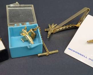 DW548 Aviators Pins, Cuff Link, Tie Clip