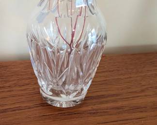 elegant piece is a Waterford Crystal vase in the iconic Lismore pattern.