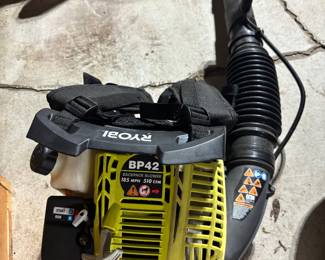 Ryobi Backpack Blower -new