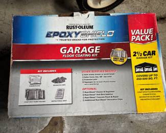 Unopened Garage Epoxy Sield Floor Coating