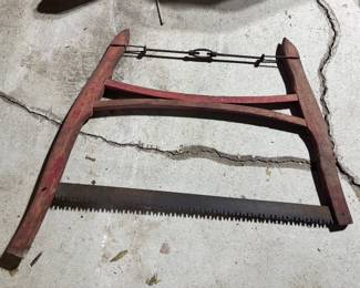 Vintage Cross Cut Saw