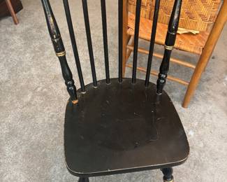 Hand Painted Hitchcock Chair
