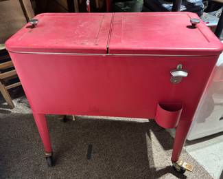 Vintage Ice Cooler