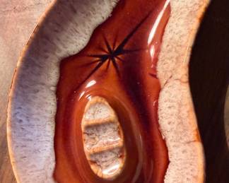 Cool MCM boomerang ashtray China craft USA