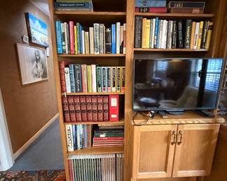 Books, TV, art