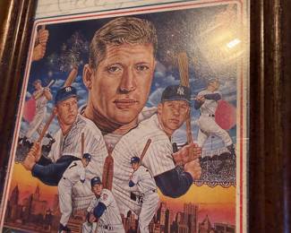 Signed Mickey Mantle