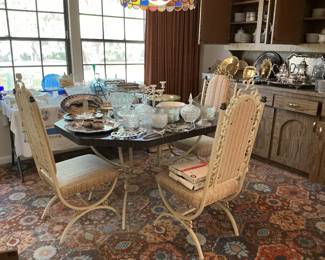 Informal dining area