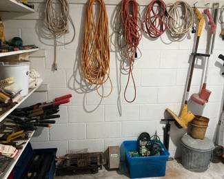 Cords and various tools