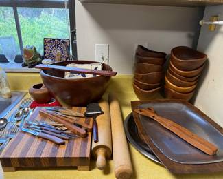 Lots of nice wood items