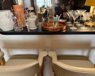 The bar, nice bar chairs