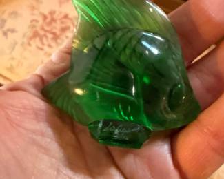 Lalique one of two fish