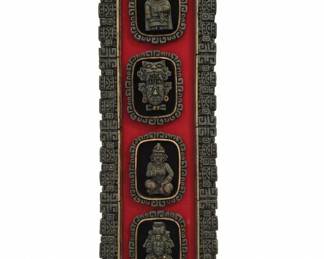 MayanInspired Relief Wall Plaque B second image