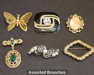 Assorted Brooches