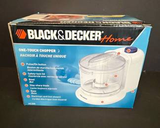 Black  Decker Home OneTouch Chopper HC second image