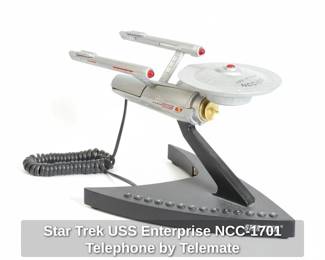 Star Trek USS Enterprise NCC Telephone by Telemate