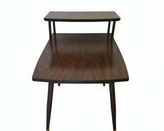 MidCentury Modern TwoTiered End Table
