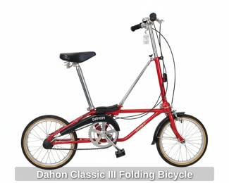 Dahon Classic III Folding Bicycle