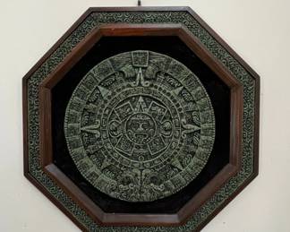 Aztec Sun Stone Replica Wall Hanging