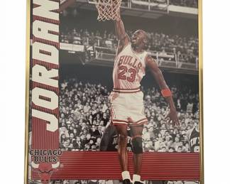 Michael Jordan Slam Dunk Starline Poster