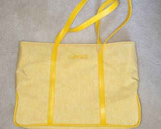 Clinique Yellow Tote Bag