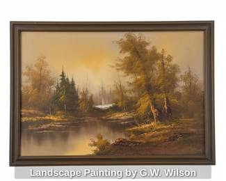 Landscape Painting by G.W. Wilson