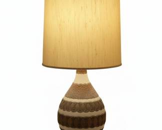 MidCentury Modern Ceramic Table Lamp by Quartite Creative Corp