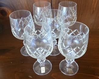 Karolinka Crystal Wine Glasses