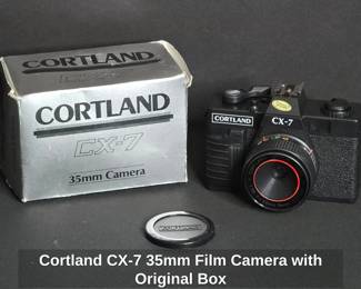 Cortland CX mm Film Camera with Original Box
