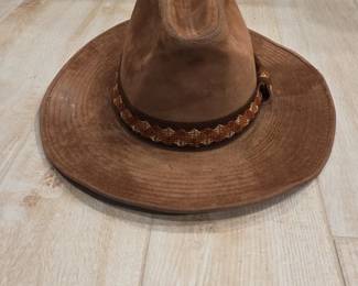 Boot Hill Cocoa Brown Suede Western Hat