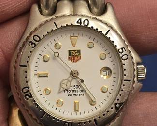 TAG Heuer 1500 Professional TwoTone Watch