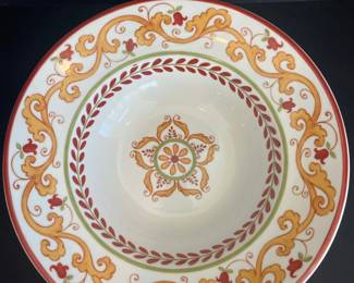 World Market Medallion Pattern Dinnerware Set B second image