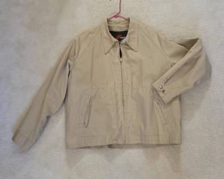 Vintage Sears Outerwear from Sears Khaki Harrington Jacket