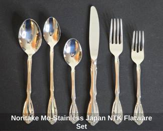 Noritake MoStainless Japan NTK Flatware Set