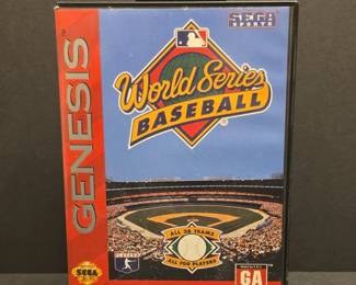 World Series Baseball Sega Genesis Game