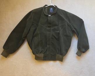 Pervin Alta Moda Suede Bomber Jacket